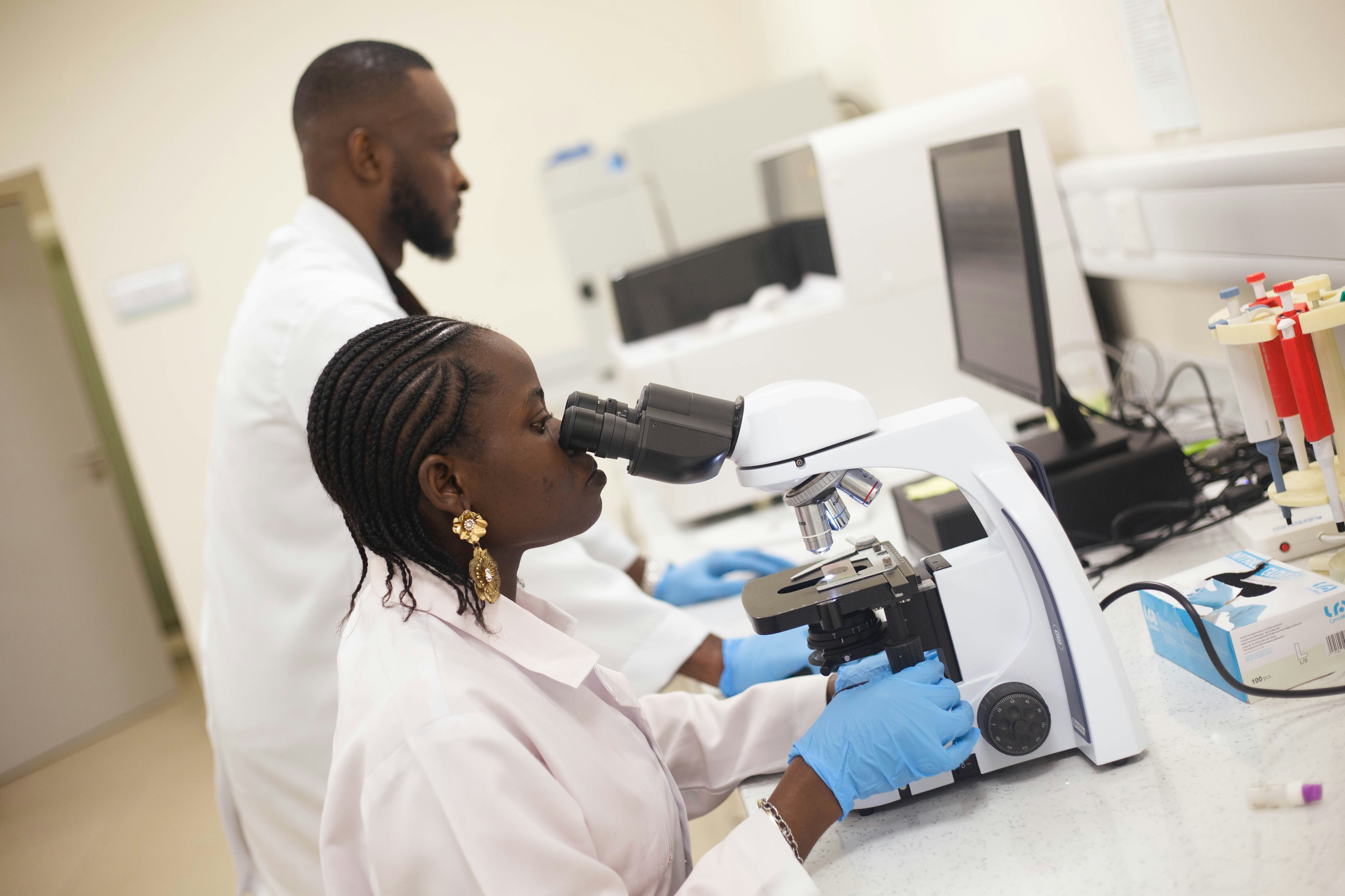 Le laboratoire de biochimie